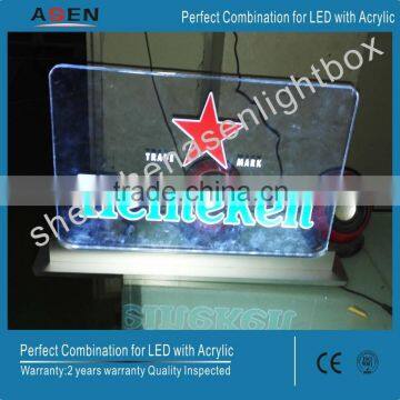 Indoor Acrylic Advertising Crystal LED Light Box