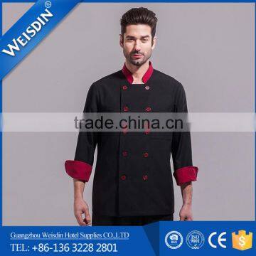 chinese black chef uniform cook uniform