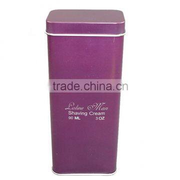 Tall Rectangular Cosmetic Tin Packing Box