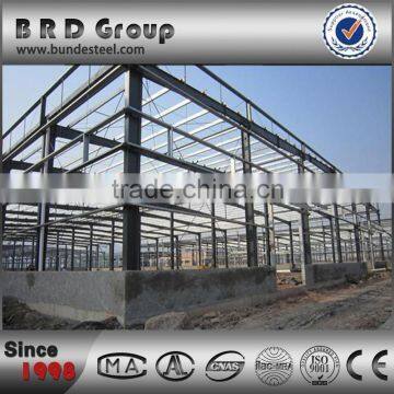 Colorful Steel Structure Fabricated Workshop Buildings