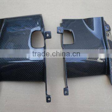 For EVO X Evo 10 Carbon Fiber Intercooler Side Plates