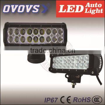 OVOVS IP67 9inch 54W motorcycle decoration light led light bar for motorcycle