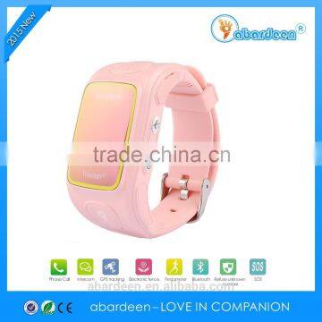 Hot Style Wrist Watch GPS Tracker Remotely Tracking and Monitoring