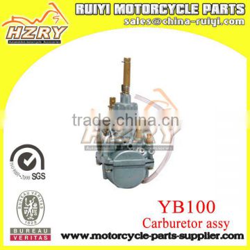 Motorcycle Aluminum carburetor assy for YB100