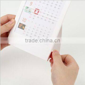 Wholesale Custom ps Calendar Printing 2016 Novelties Goods From China /minion Xmas Gift Concise Style Calendar Printing