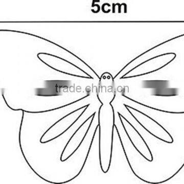 2015 Hot Sale Acrylic Butterfly Shaped Mirrors photo-2