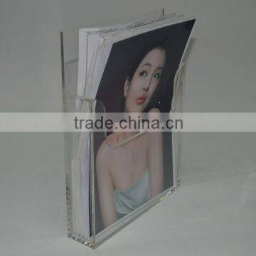 Hot sale acrylic newspaper stands sale