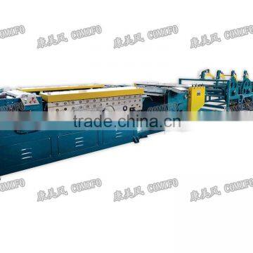 Container duct line/air conditioning auto line V/sheet metal process foll forming machine/TDF flange & right angel lock