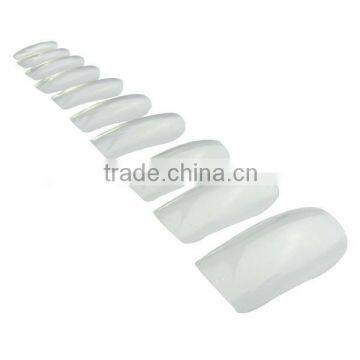 500 Clear False Full Nails Acrylic UV Gel Fake Tips HN001