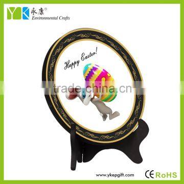 Hot Sale Holiday Gift Rabbit and Eggs Unique Happy Easter Table Decorations