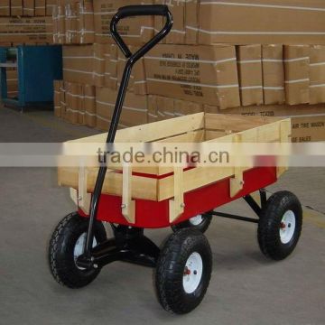 Wood garden wagon TC4201A