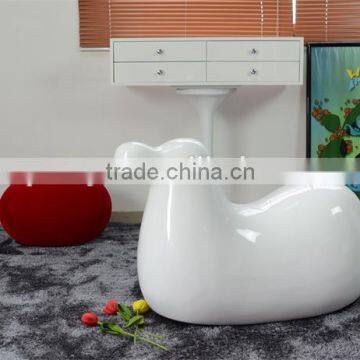 Lovely fiberglass Dodo duck chair for children