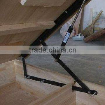 Gas spring for bed support