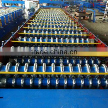 Corrugated Roof Panel Roll Forming Machine With Plc Control photo-4