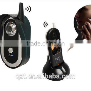 HD 2.4" Monitor outdoor camera Wireless 2.4Ghz door video phone camera viewer Auto Taking Photos night vision