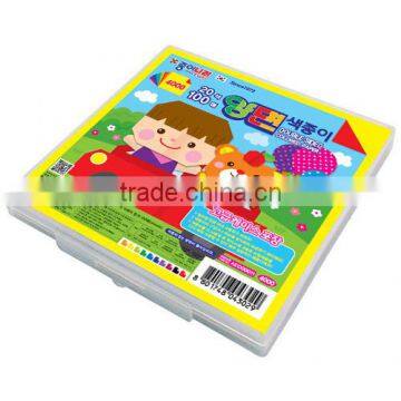 Dual Side Colored Paper (100Sheets/Case) produced by Jong Ie Nara Co., Ltd.