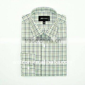 China factory OEM Men's fashion dress 100% cotton long sleeve European style wrinkle free shirt