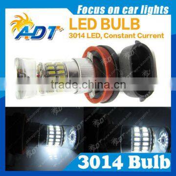 Super Bright Ultra White LED 3014 48 SMD H11 Bulbs DRL Driving Fog Lights