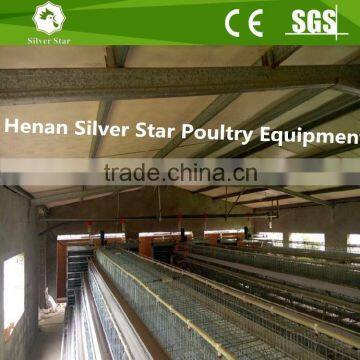 China automatic galvanized steel chicken coop