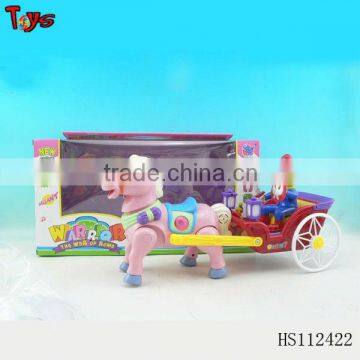 Best selling BO small toy plastic horses