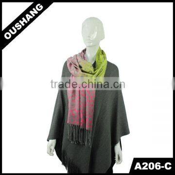 A206-C Long Scarves Wholesale Viscose Acrylic Scarf