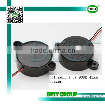 hot sell 1.5v 90DB 42mm buzzer FBPT4216