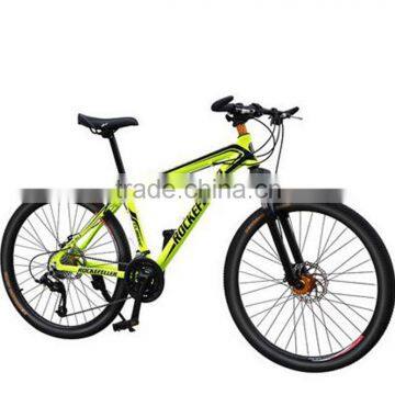 Bicycle 27-Speed Mountain Bike Double Disc Of Outdoor Sports Aluminum Tri-Color Sports Student Bikes Sell Like Hot Cakes