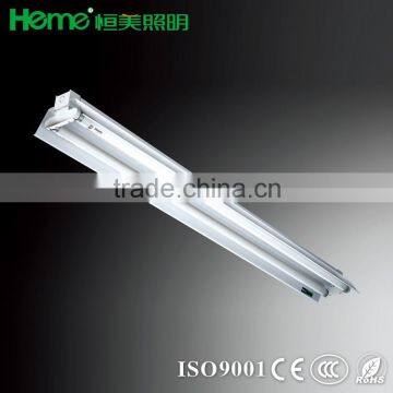 1200mm Euro Fluorescent T8 lighting batten 2x36w with bracket