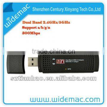 300M Dual Frequency Wireless USB Adapter, 2.4Ghz/5Ghz wireless USB adapter,