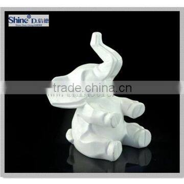 Small white Elephant statue gift decoration