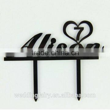 Latest Wholesale Good Quality wedding acrylic cake toppers with good offer