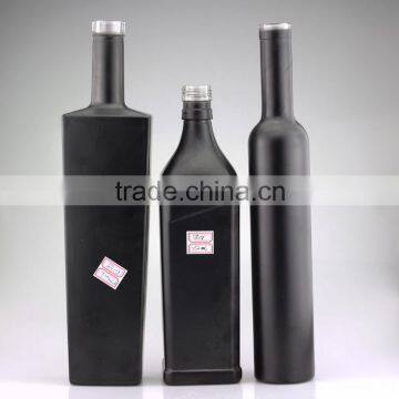 Buy wholesale direct from China screw top bottle dark color bottle wine glass bottle