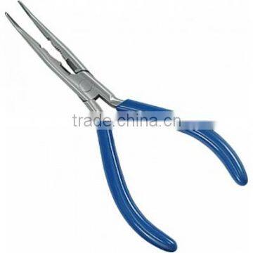 Fishing Long Nose Pliers Blue Handle