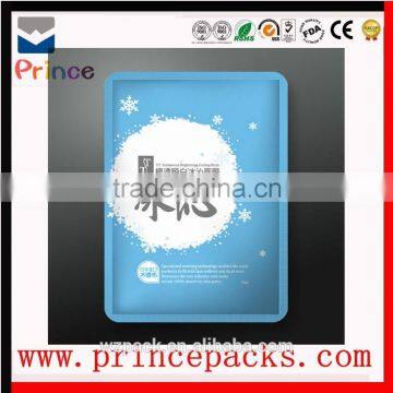 packaging pouch for face mask /plastic liquid bags laminated disposable face mask bag