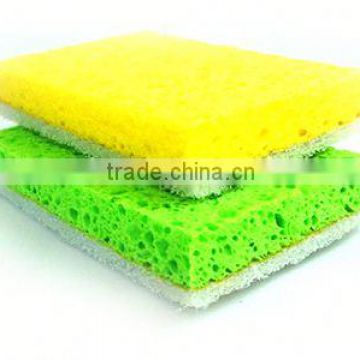 cellulose scrubbing sponge,non-scratch scrubbing cellulose sponge,colorful dish washing cellulose scrubbing sponge