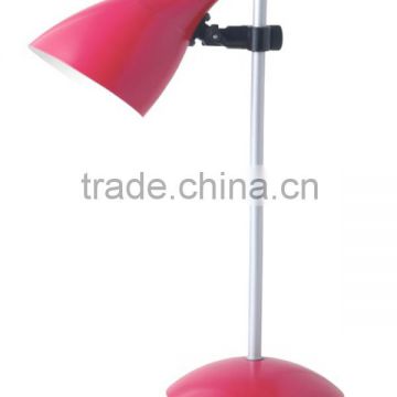 2016 Europe Office Use Metal Body Pink Color LED Table Lamp