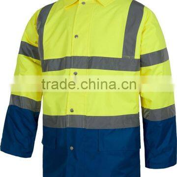 Hi Vis Parka with padded lining