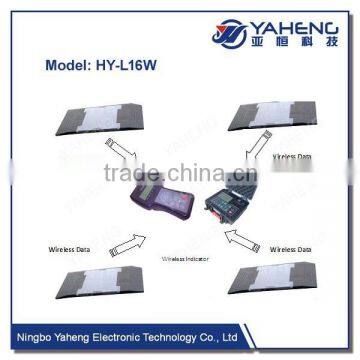 OIML Electronic Platform and Floor Weighin System 1 Industry Electronic Wireless Portable Axle Weighing Scale Truck Axle Scale photo-2