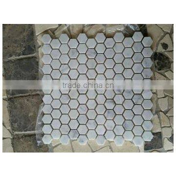 Carrara White Mosaic Tile Pictures Prices photo-2
