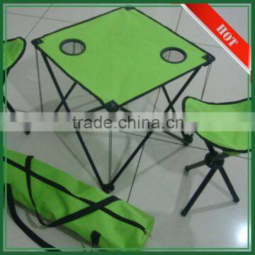 Collapsible 600D Outdoor Use Folding Camping Outdoor Card Table