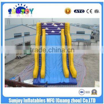 2016 best quality space shuttle inflatable slide for adult and child