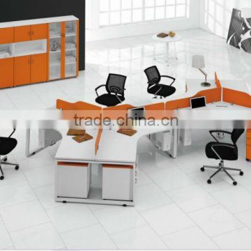 2012 Hot-sale Modern Plywood office furniture cubicles