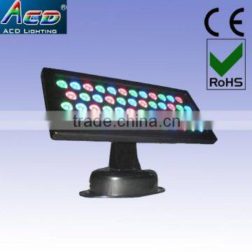 high power led 36*1/3w RGB outdoor waterproof washer bar light