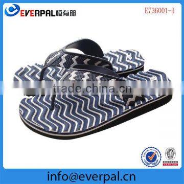 Fashion men slippers pvc upper eva sole slippers with TPR outsole