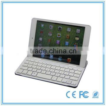 Ultra slim aluminum case for ipad mini foil keyboard