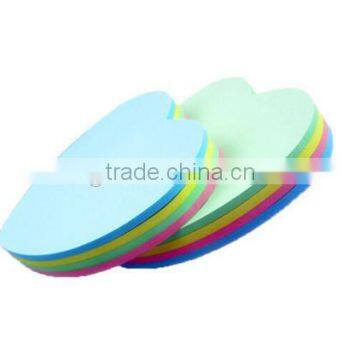 good quality colorful flower shaped, fruit shaped, star shaped,sticky notes for school