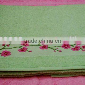 100% COTTON TERRY TOWELS EMBROIDERIED