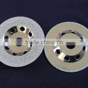 4.5" Electroplated Diamond cup wheels