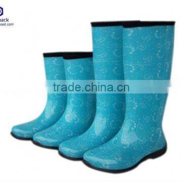 ladies rubber rain boots