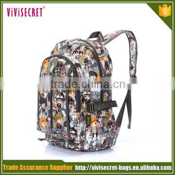 Custom Cartoon Galaxy High School Backpack for Unisex photo-2